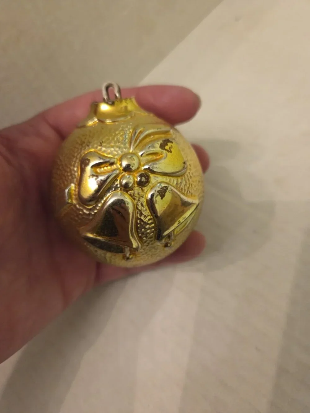 Vintage Plastic Christmas Ornaments Unbreakable Bradford Jewel Bright Set 5